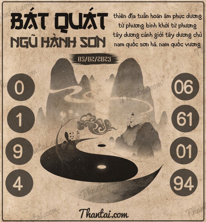 BÁT QUÁI NGŨ HÀNH SƠN 21/01/2023