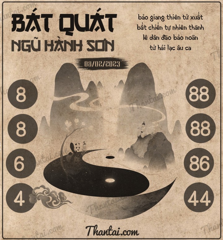 BÁT QUÁI NGŨ HÀNH SƠN 24/01/2023