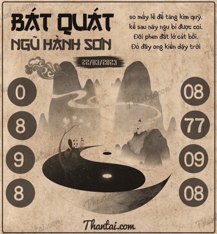 BÁT QUÁI NGŨ HÀNH SƠN 07/03/2023