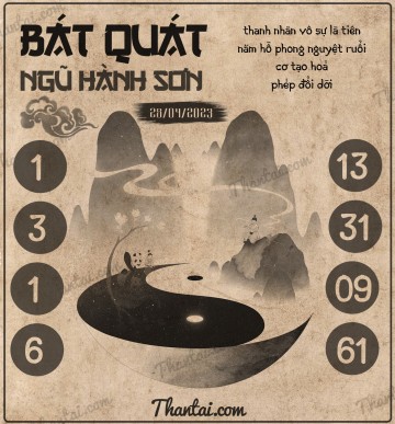 BÁT QUÁI NGŨ HÀNH SƠN 28/04/2023