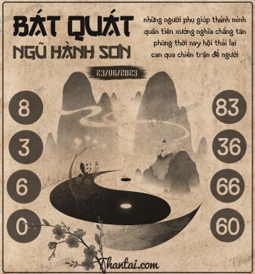 BÁT QUÁI NGŨ HÀNH SƠN 23/06/2023