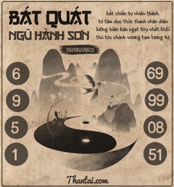 BÁT QUÁI NGŨ HÀNH SƠN 30/06/2023