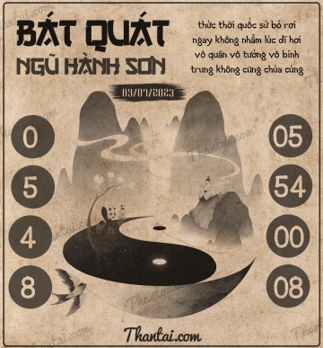 BÁT QUÁI NGŨ HÀNH SƠN 09/07/2023