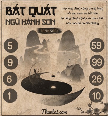 BÁT QUÁI NGŨ HÀNH SƠN 09/08/2023