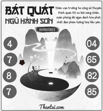 BÁT QUÁI NGŨ HÀNH SƠN 18/08/2023