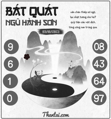 BÁT QUÁI NGŨ HÀNH SƠN 09/10/2023