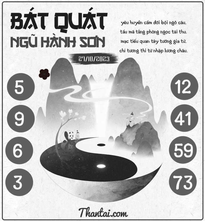 BÁT QUÁI NGŨ HÀNH SƠN 12/10/2023