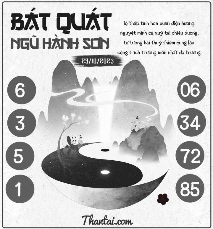 BÁT QUÁI NGŨ HÀNH SƠN 14/10/2023