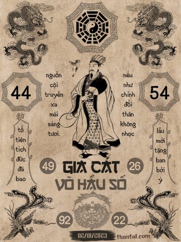 GIA CÁT VÕ HẦU SỐ 02/01/2023