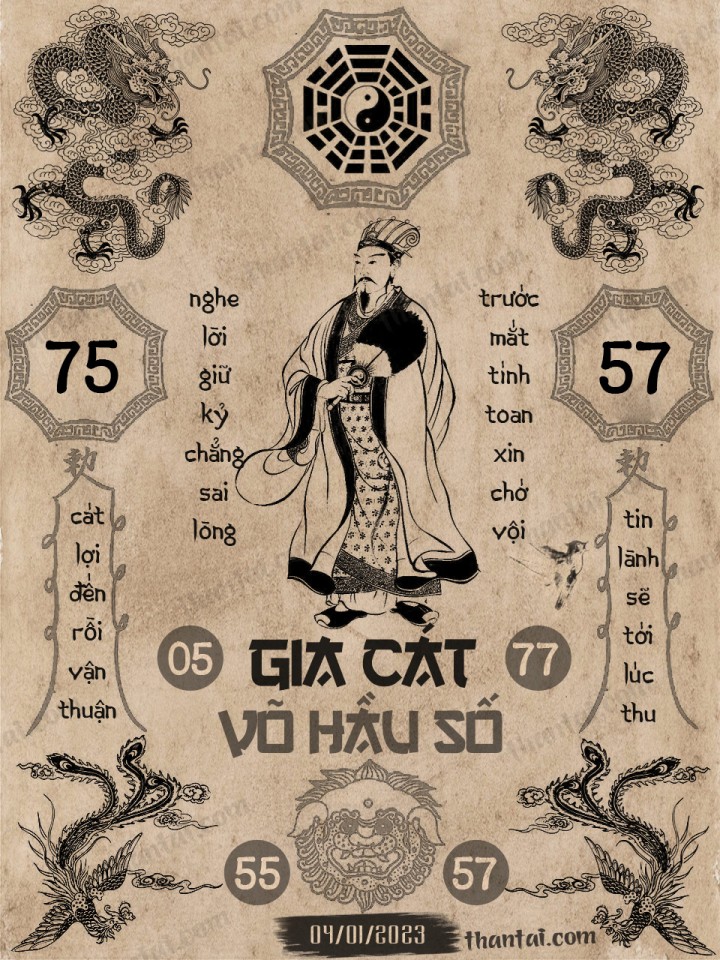 GIA CÁT VÕ HẦU SỐ 01/01/2023