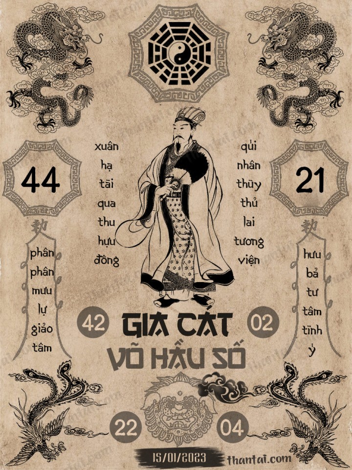 GIA CÁT VÕ HẦU SỐ 01/01/2023