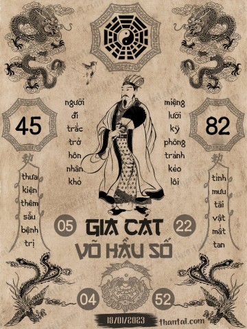 GIA CÁT VÕ HẦU SỐ 18/01/2023