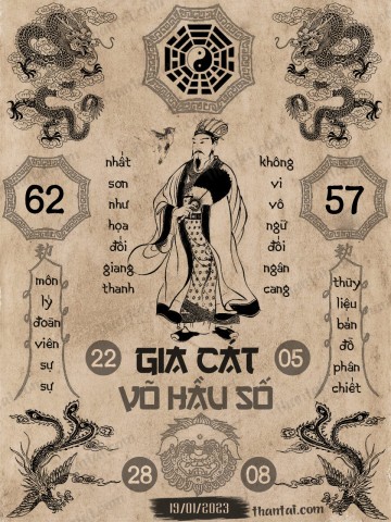 GIA CÁT VÕ HẦU SỐ 19/01/2023