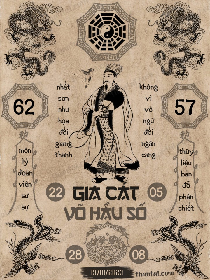 GIA CÁT VÕ HẦU SỐ 04/01/2023