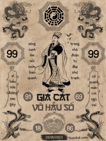 GIA CÁT VÕ HẦU SỐ 20/01/2023