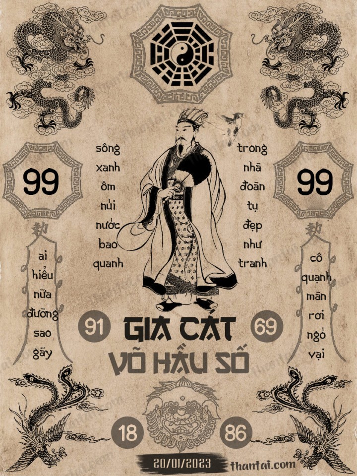 GIA CÁT VÕ HẦU SỐ 05/01/2023