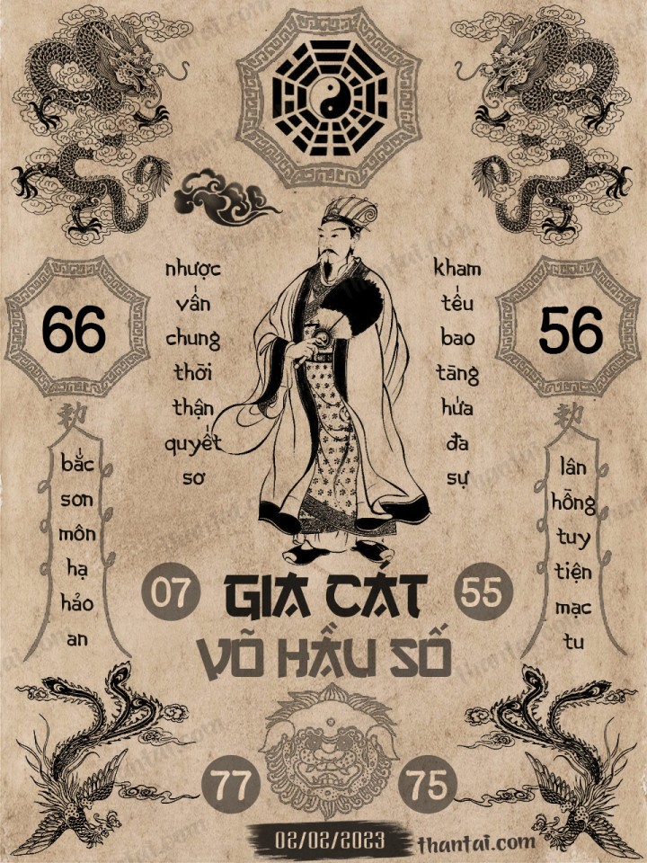 GIA CÁT VÕ HẦU SỐ 18/01/2023