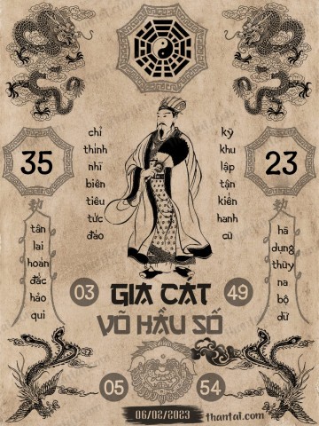 GIA CÁT VÕ HẦU SỐ 06/02/2023