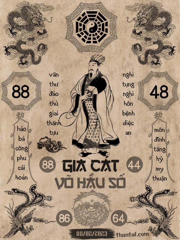 GIA CÁT VÕ HẦU SỐ 24/01/2023