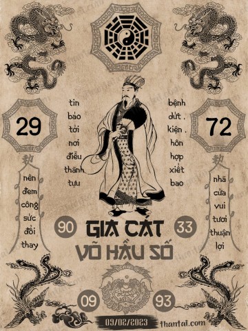 GIA CÁT VÕ HẦU SỐ 09/02/2023