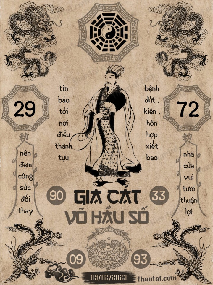 GIA CÁT VÕ HẦU SỐ 25/01/2023