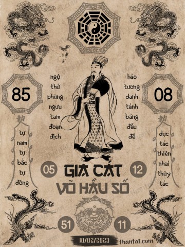 GIA CÁT VÕ HẦU SỐ 10/02/2023