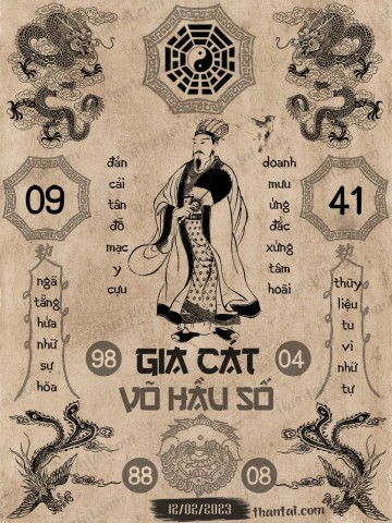 GIA CÁT VÕ HẦU SỐ 12/02/2023