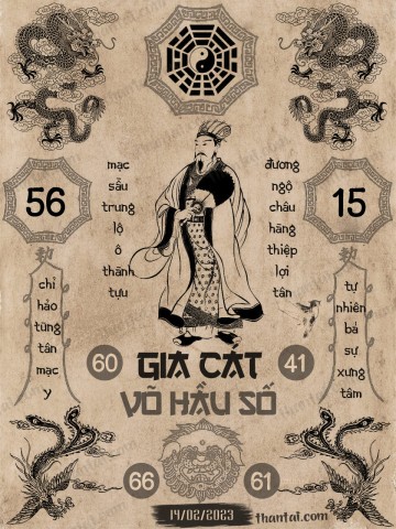 GIA CÁT VÕ HẦU SỐ 14/02/2023