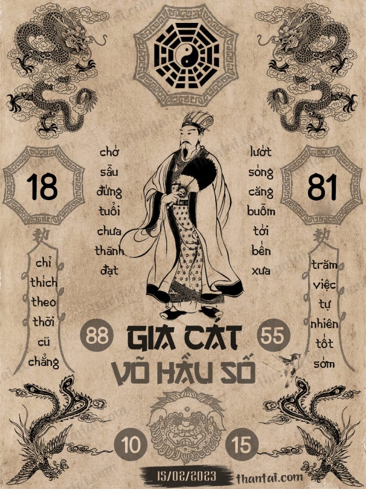 GIA CÁT VÕ HẦU SỐ 31/01/2023