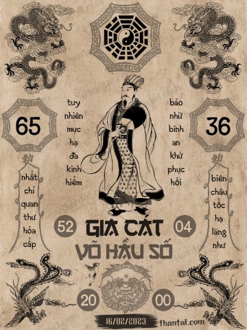 GIA CÁT VÕ HẦU SỐ 16/02/2023