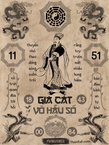 GIA CÁT VÕ HẦU SỐ 17/02/2023