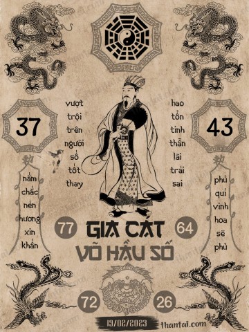 GIA CÁT VÕ HẦU SỐ 19/02/2023