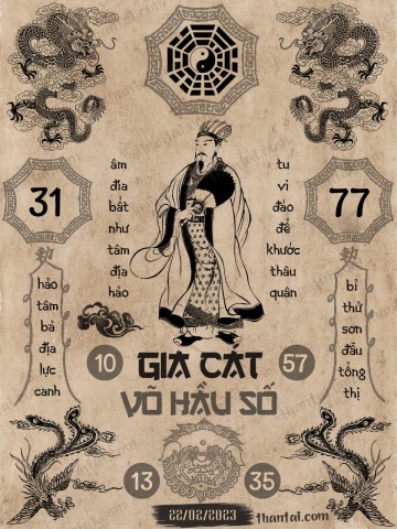 GIA CÁT VÕ HẦU SỐ 22/02/2023