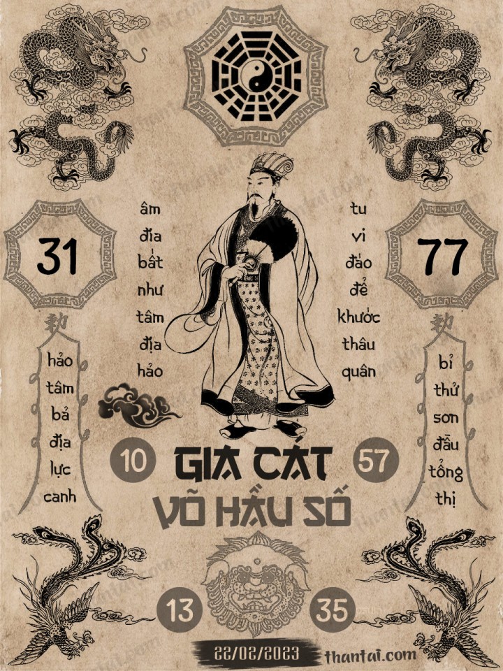 GIA CÁT VÕ HẦU SỐ 07/02/2023