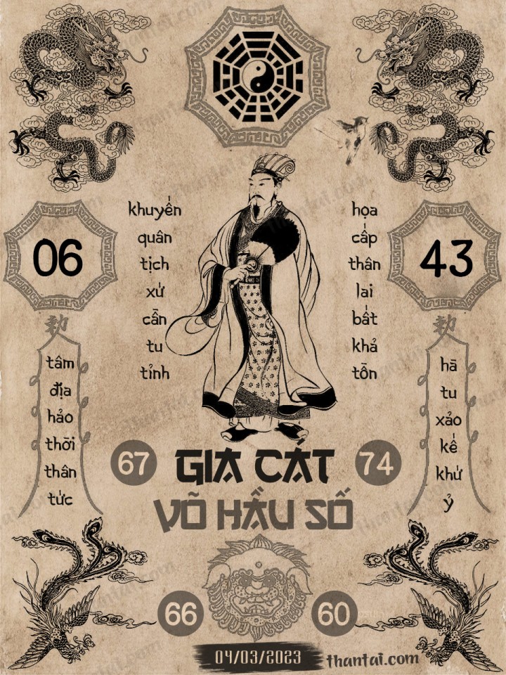 GIA CÁT VÕ HẦU SỐ 17/02/2023
