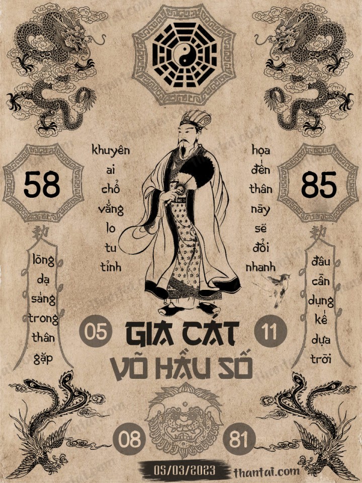 GIA CÁT VÕ HẦU SỐ 18/02/2023