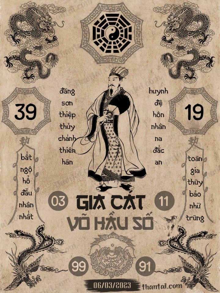 GIA CÁT VÕ HẦU SỐ 19/02/2023