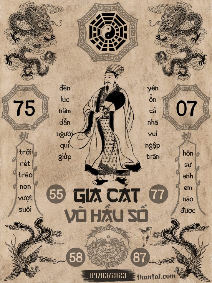 GIA CÁT VÕ HẦU SỐ 20/02/2023