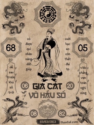 GIA CÁT VÕ HẦU SỐ 09/03/2023