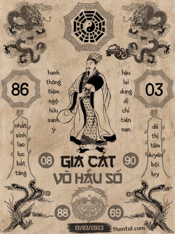 GIA CÁT VÕ HẦU SỐ 19/03/2023