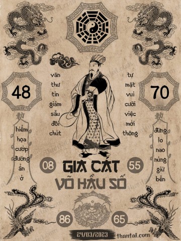 GIA CÁT VÕ HẦU SỐ 24/03/2023