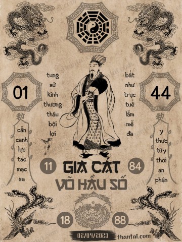 GIA CÁT VÕ HẦU SỐ 02/04/2023