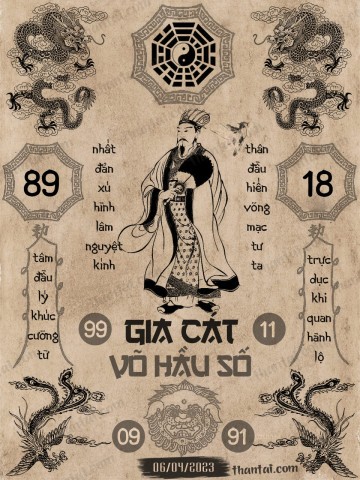 GIA CÁT VÕ HẦU SỐ 06/04/2023