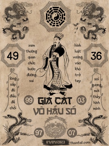 GIA CÁT VÕ HẦU SỐ 07/04/2023