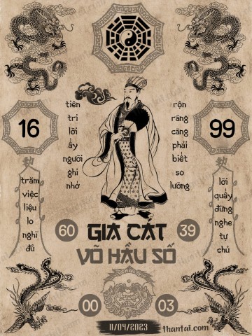 GIA CÁT VÕ HẦU SỐ 11/04/2023