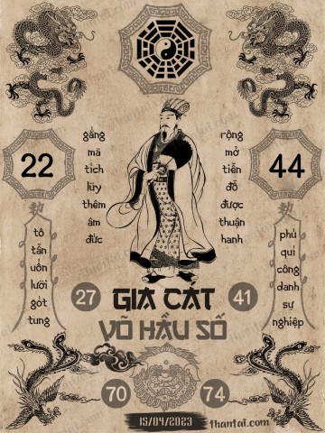 GIA CÁT VÕ HẦU SỐ 15/04/2023