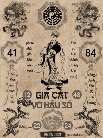 GIA CÁT VÕ HẦU SỐ 16/04/2023