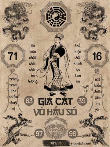 GIA CÁT VÕ HẦU SỐ 23/04/2023