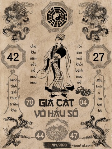 GIA CÁT VÕ HẦU SỐ 24/04/2023