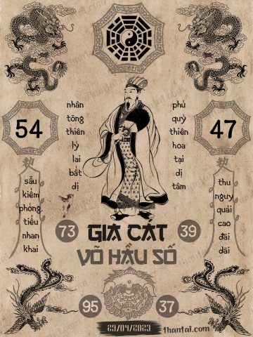 GIA CÁT VÕ HẦU SỐ 29/04/2023